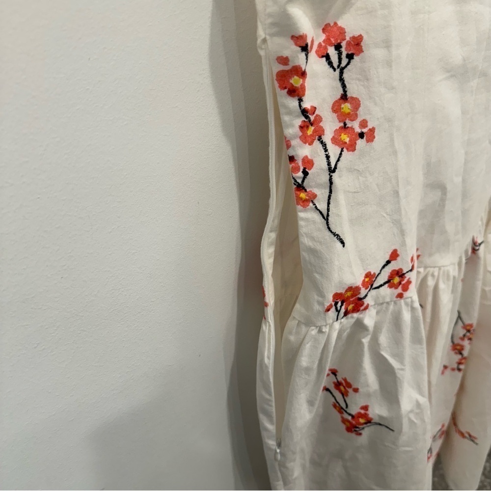 NWT Naya Rea Milana Drop Waist Midi Dress Women’s Size 8 Designer - Picture 7 of 16